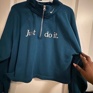 Nike Blue Half-Zip Pullover